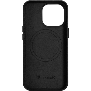 Hurtownia GSM - Etui iCarer Litchi Premium Leather MagSafe Apple iPhone 14 Pro Max czarny - ICR376 - {ean13} - Hurt