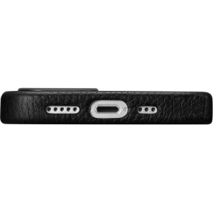 Hurtownia GSM - Etui iCarer Litchi Premium Bőr MagSafe Apple iPhone 14 Pro Max fekete - ICR376 - {ean13} - Hurt