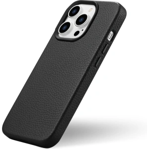 Hurtownia GSM - Etui iCarer Litchi Premium Leather MagSafe Apple iPhone 14 Pro Max czarny - ICR376 - {ean13} - Hurt