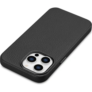 Hurtownia GSM - Etui iCarer Litchi Premium Leather MagSafe Apple iPhone 14 Pro Max czarny - ICR376 - {ean13} - Hurt