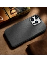 Hurtownia GSM - Case iCarer Litchi Premium Leder MagSafe Apple iPhone 14 Pro Max schwarz - ICR376 - {ean13} - Hurt