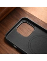 Hurtownia GSM - Case iCarer Litchi Premium Leder MagSafe Apple iPhone 14 Pro Max schwarz - ICR376 - {ean13} - Hurt