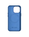 Wholesale iCarer Litchi Premium Leather MagSafe Apple iPhone 14 Pro Max light blue - ICR378 - {ean13} - Hurt