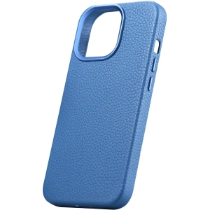 Wholesale iCarer Litchi Premium Leather MagSafe Apple iPhone 14 Pro Max light blue - ICR378 - {ean13} - Hurt