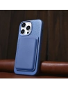 Hurtownia GSM - Case iCarer Litchi Premium Leder MagSafe Apple iPhone 14 Pro Max hellblau - ICR378 - {ean13} - Hurt