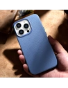 Hurtownia GSM - Etui iCarer Litchi Premium Leather MagSafe Apple iPhone 14 Pro Max világoskék - ICR378 - {ean13} - Hurt