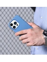 Hurtownia GSM - Case iCarer Litchi Premium Leder MagSafe Apple iPhone 14 Pro Max hellblau - ICR378 - {ean13} - Hurt