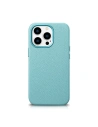 Etui iCarer Litchi Premium Leather MagSafe Apple iPhone 14 Pro Max zielony