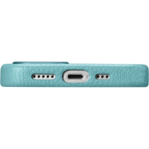 Wholesale iCarer Litchi Premium Leather MagSafe Apple iPhone 14 Pro Max green - ICR379 - {ean13} - Hurt