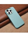 Wholesale iCarer Litchi Premium Leather MagSafe Apple iPhone 14 Pro Max green - ICR379 - {ean13} - Hurt