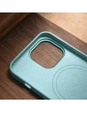 Wholesale iCarer Litchi Premium Leather MagSafe Apple iPhone 14 Pro Max green - ICR379 - {ean13} - Hurt