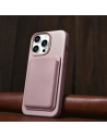 Wholesale iCarer Litchi Premium Leather MagSafe Apple iPhone 14 Pro Max pink - ICR380 - {ean13} - Hurt