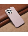 Wholesale iCarer Litchi Premium Leather MagSafe Apple iPhone 14 Pro Max pink - ICR380 - {ean13} - Hurt