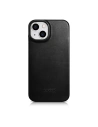 Wholesale iCarer CE Oil Wax Premium Leather Folio MagSafe Apple iPhone 14 black - ICR381 - {ean13} - Hurt