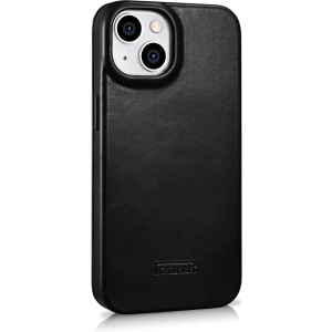Hurtownia GSM - Etui iCarer CE Oil Wax Premium Leather Folio MagSafe Apple iPhone 14 czarny - ICR381 - {ean13} - Hurt