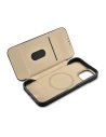 Wholesale iCarer CE Oil Wax Premium Leather Folio MagSafe Apple iPhone 14 black - ICR381 - {ean13} - Hurt