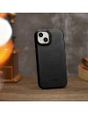 Wholesale iCarer CE Oil Wax Premium Leather Folio MagSafe Apple iPhone 14 black - ICR381 - {ean13} - Hurt