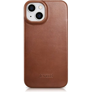 Hurtownia GSM - Etui iCarer CE Oil Wax Premium Leather Folio MagSafe Apple iPhone 14 brązowy - ICR382 - {ean13} - Hurt