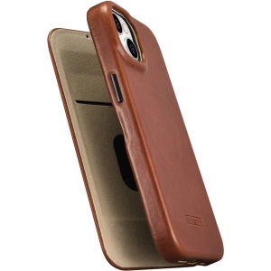Hurtownia GSM - Etui iCarer CE Oil Wax Premium Leather Folio MagSafe Apple iPhone 14 brązowy - ICR382 - {ean13} - Hurt
