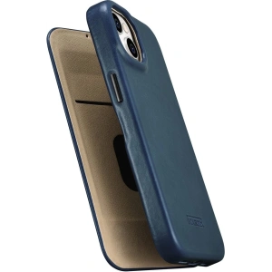 Wholesale iCarer CE Oil Wax Premium Leather Folio MagSafe Apple iPhone 14 blue - ICR383 - {ean13} - Hurt