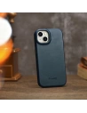 Wholesale iCarer CE Oil Wax Premium Leather Folio MagSafe Apple iPhone 14 blue - ICR383 - {ean13} - Hurt