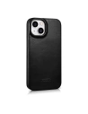 Hurtownia GSM - Case iCarer CE Oil Wax Premium Leather Folio MagSafe Apple iPhone 14 Plus / 15 Plus schwarz - ICR389 - {ean13} - Hurt