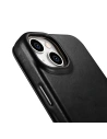 Hurtownia GSM - Case iCarer CE Oil Wax Premium Leather Folio MagSafe Apple iPhone 14 Plus / 15 Plus schwarz - ICR389 - {ean13} - Hurt