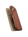 Wholesale iCarer CE Oil Wax Premium Leather Folio MagSafe Apple iPhone 14 Plus / 15 Plus brown - ICR390 - {ean13} - Hurt