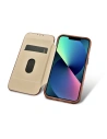 Hurtownia GSM - Case iCarer CE Oil Wax Premium Leder Folio MagSafe Apple iPhone 14 Plus / 15 Plus braun - ICR390 - {ean13} - Hurt