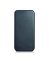 Wholesale iCarer CE Oil Wax Premium Leather Folio MagSafe Apple iPhone 14 Plus / 15 Plus blue - ICR391 - {ean13} - Hurt