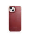 Hurtownia GSM - Etui iCarer CE Oil Wax Premium Leather Folio MagSafe Apple iPhone 14 Plus / 15 Plus červené - ICR392 - {ean13} - Hurt