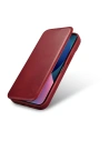 Wholesale iCarer CE Oil Wax Premium Leather Folio MagSafe Apple iPhone 14 Plus / 15 Plus red - ICR392 - {ean13} - Hurt