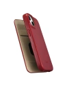Wholesale iCarer CE Oil Wax Premium Leather Folio MagSafe Apple iPhone 14 Plus / 15 Plus red - ICR392 - {ean13} - Hurt