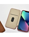 Wholesale iCarer CE Oil Wax Premium Leather Folio MagSafe Apple iPhone 14 Plus / 15 Plus red - ICR392 - {ean13} - Hurt