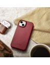 Hurtownia GSM - Etui iCarer CE Oil Wax Premium Leather Folio MagSafe Apple iPhone 14 Plus / 15 Plus červené - ICR392 - {ean13} - Hurt