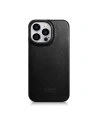 Hurtownia GSM - Etui iCarer CE Olajviasz Prémium Bőrtok MagSafe Apple iPhone 14 Pro Max fekete - ICR393 - {ean13} - Hurt