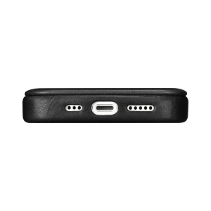Hurtownia GSM - Etui iCarer CE Oil Wax Premium Leather Folio MagSafe Apple iPhone 14 Pro Max czarny - ICR393 - {ean13} - Hurt