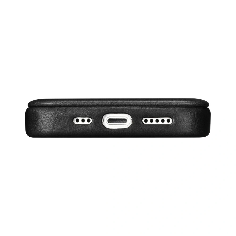 Hurtownia GSM - Etui iCarer CE Oil Wax Premium Leather Folio MagSafe Apple iPhone 14 Pro Max černé - ICR393 - {ean13} - Hurt