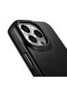 Hurtownia GSM - Etui iCarer CE Olajviasz Prémium Bőrtok MagSafe Apple iPhone 14 Pro Max fekete - ICR393 - {ean13} - Hurt