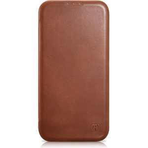 Hurtownia GSM - Etui iCarer CE Oil Wax Premium Leather Folio MagSafe Apple iPhone 14 Pro Max brązowy - ICR394 - {ean13} - Hurt