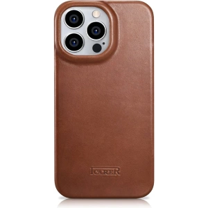 Hurtownia GSM - Etui iCarer CE Oil Wax Premium Leather Folio MagSafe Apple iPhone 14 Pro Max brązowy - ICR394 - {ean13} - Hurt