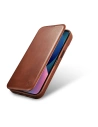 Hurtownia GSM - Etui iCarer CE Oil Wax Premium Leather Folio MagSafe Apple iPhone 14 Pro Max hnědá - ICR394 - {ean13} - Hurt