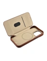 Hurtownia GSM - Etui iCarer CE Oil Wax Premium Leather Folio MagSafe Apple iPhone 14 Pro Max hnědá - ICR394 - {ean13} - Hurt