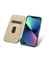 Hurtownia GSM - Case iCarer CE Öl Wachs Premium Leder Folio MagSafe Apple iPhone 14 Pro Max blau - ICR395 - {ean13} - Hurt