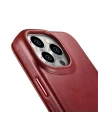 Wholesale iCarer CE Oil Wax Premium Leather Folio MagSafe Apple iPhone 14 Pro Max red - ICR396 - {ean13} - Hurt