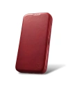 Wholesale iCarer CE Oil Wax Premium Leather Folio MagSafe Apple iPhone 14 Pro Max red - ICR396 - {ean13} - Hurt