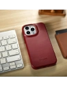Wholesale iCarer CE Oil Wax Premium Leather Folio MagSafe Apple iPhone 14 Pro Max red - ICR396 - {ean13} - Hurt