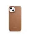 Wholesale iCarer CE Premium Leather Folio MagSafe Apple iPhone 14 brown - ICR398 - {ean13} - Hurt