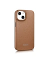 Wholesale iCarer CE Premium Leather Folio MagSafe Apple iPhone 14 brown - ICR398 - {ean13} - Hurt