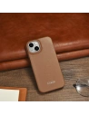 Wholesale iCarer CE Premium Leather Folio MagSafe Apple iPhone 14 brown - ICR398 - {ean13} - Hurt